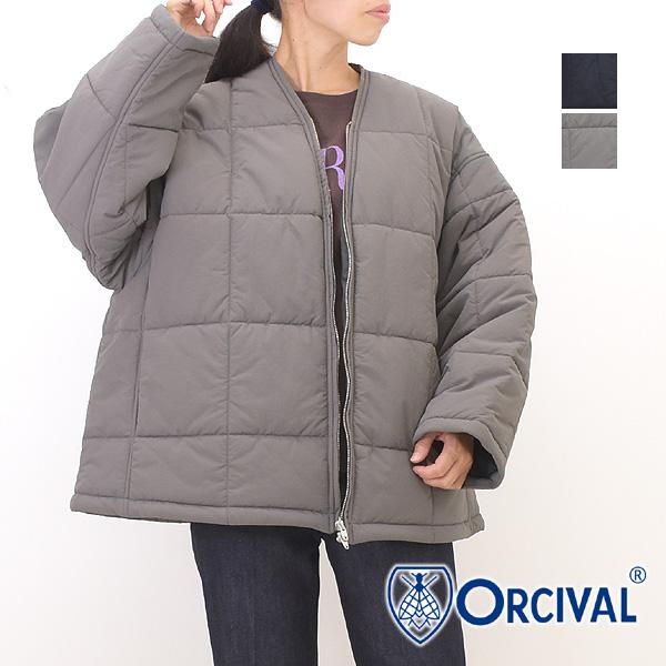 ORCIVAL オーシバル インサレーションVネックブルゾン ジャケット 