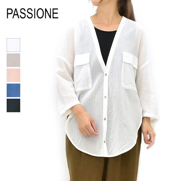 PASSIONE（パシオーネ） 【セール/40%OFF】PASSIONE Vネックルーズ 