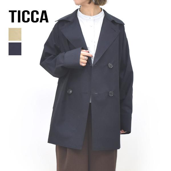 26SS】TICCA ティッカ miniテントトレンチコート TBFS-162 レディース