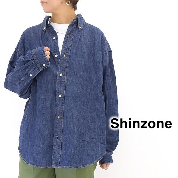 THE SHINZONE シンゾーン DENIM DADDY SHIRT デニムダディシャツ 