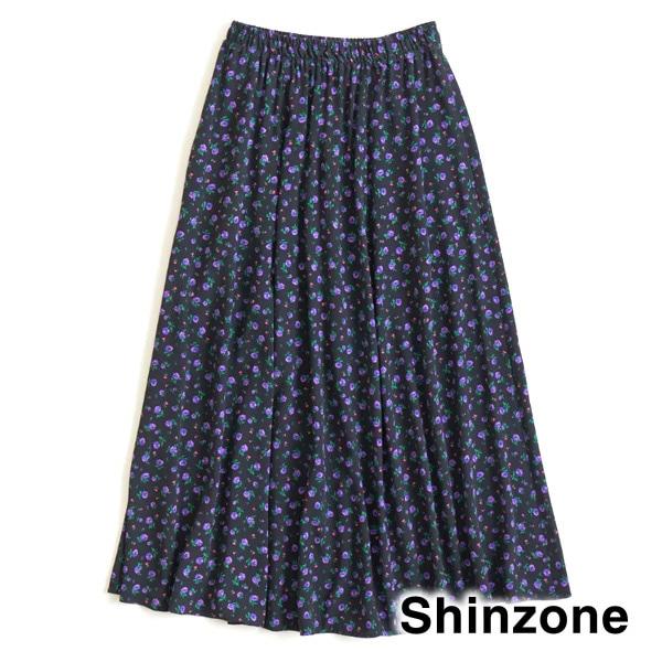 Shinzone 【23FW】THE SHINZONE シンゾーン PURPLE FLOWER SK パープル  
