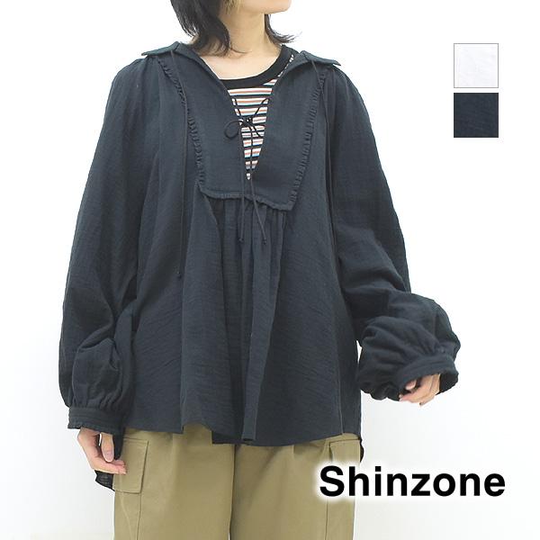 THE SHINZONE シンゾーン ガーゼスモックブラウス GAZE SMOCK BLOUSE 