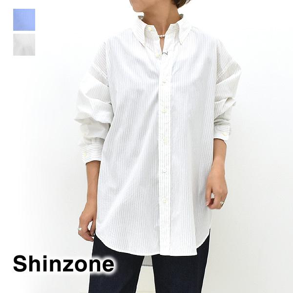 ✨極美品 ザシンゾーンSTRIPED DADDY SHIRT ストライプ 24年 STRIPED DADDY SHIRT – Shinzone