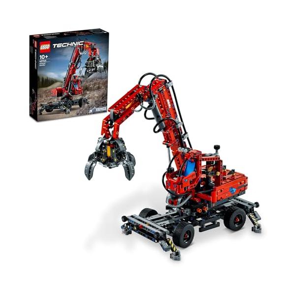 「商品情報」商品紹介機械のつくりや仕掛けに興味があるなら、アクション満載のレゴ(R)テクニック 運搬用クレーン車がお薦め！運搬用クレーン車のワクワクする仕組みや働きがわかるよ。手動や空気圧で動く機能を確認しながら、鉄くずの分別、積み上げ、積...