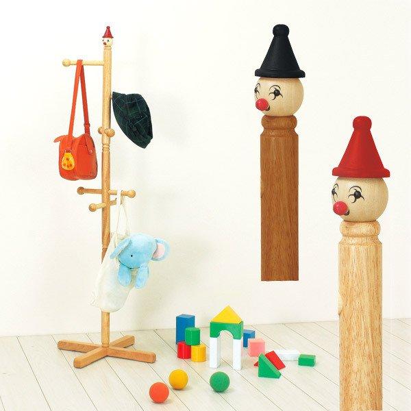ポールハンガー こども用 子供用 子ども用 かわいい コート掛け 子供用 キッズ かわいい 可愛い キッズ用 子供部屋 プレゼント 入学 入園  幼児木製ジュニアハンガー CH-131 弘益
