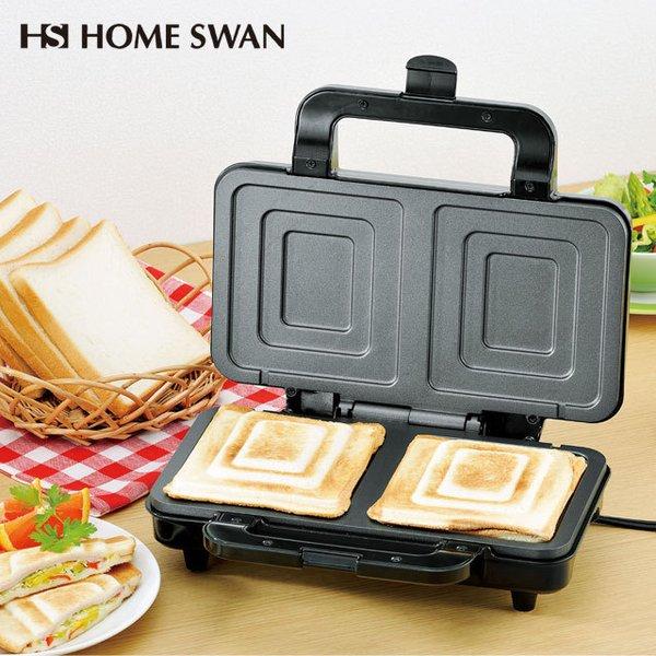 【3980円以上のご購入で送料無料(地域限定)】そのまま ホットサンドメーカー ホームスワン レシピ付き SSH-901