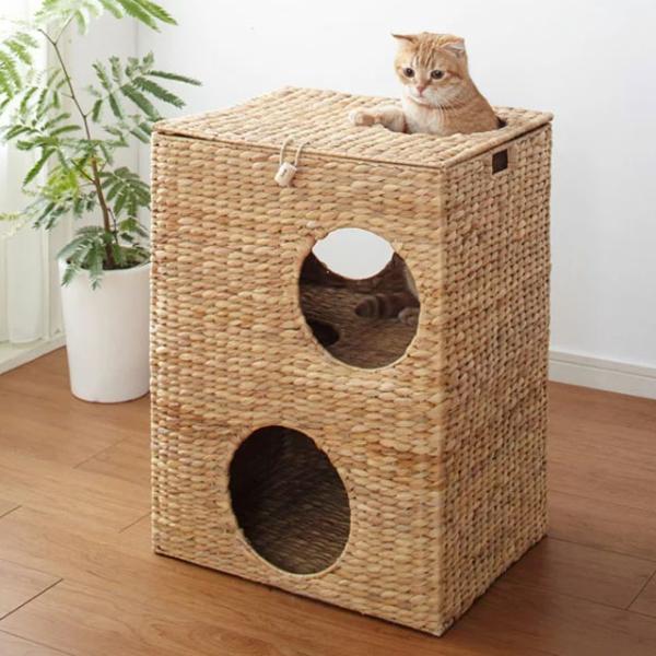 キャットプレイハウス ペットハウス 猫ハウス ペットベッド キャット