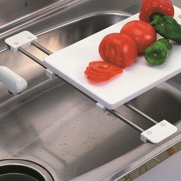 まな板受けスライディ 日本製 水切りラック 伸縮 シンク上 スリム 水切りマット シンク幅 一人暮らし スライド コンパクト キッチン 水切りかご シンク内 流し台 食器 台所用品 シンク用品 ステンレス 北欧