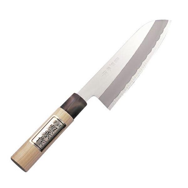 万能包丁 刃渡り16.5cm 照秀作 日本製 三徳 包丁 和包丁 国産 三徳包丁