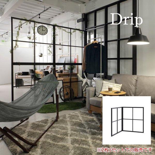 ドアフレームパーティション DRS-3465BK