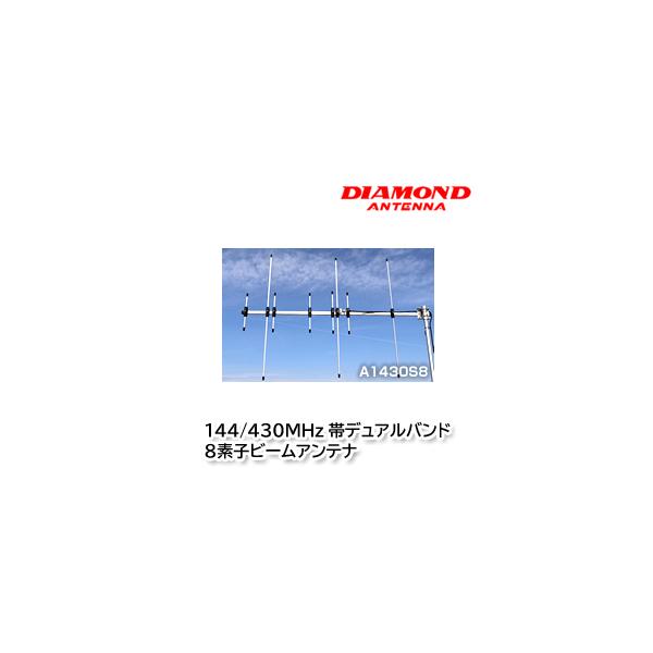 A1430S8 144/433VUアンテナ A1430S8 144/433VUアンテナ A1430S8 144/430MHz帯デュアルバンド