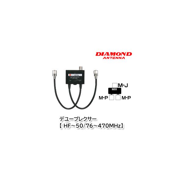 第一電波工業 MX62M デュープレクサー【 HF〜50/76〜470MHz