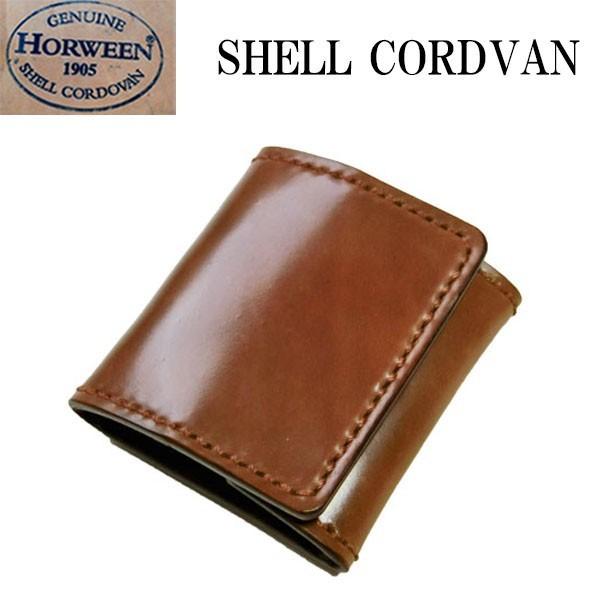 シェルコードバン 小銭入れ コインケース ホーウィン社 : シェルコード