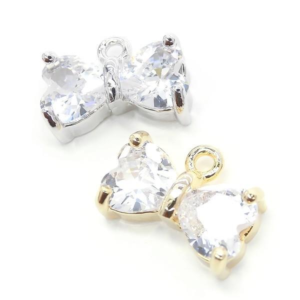 チャームパーツ 2個入 Cubic heart ribbon リボン キュービックジルコニア Cubic zirconia クリスタル 高品質 :pa-ori-133-a:アクセパーツ専門店Parts Land神戸 - 通販 - Yahoo!ショッピング チャームパーツ 2個入 Cubic heart ribbon リボン キュービックジルコニア Cubic zirconia クリスタル 高品質 :pa-ori-133-a:アクセパーツ専門店Parts Land神戸 - 通販 - Yahoo!ショッピング