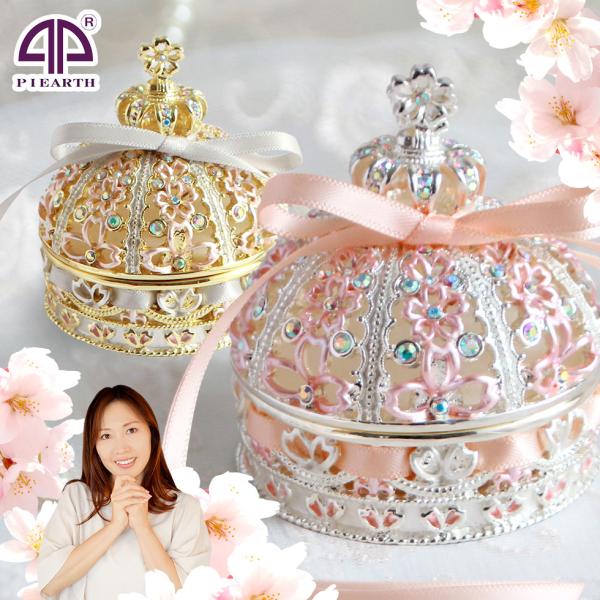 東京銀座PICALS 【正規品】 クラウンSAKURA 王冠 桜 小物入れ