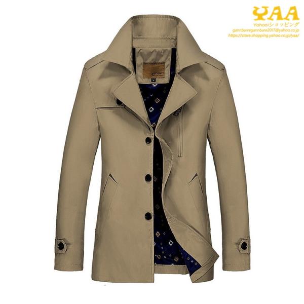 ステンカラーコート メンズ アウター コート ビジネスコート スプリングコート 防風 40代 50代 60代 ファッション 21 春物 秋 Buyee Buyee Jasa Perwakilan Pembelian Barang Online Di Jepang