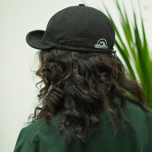 ブラック刺繍ロゴベースボールキャップ BALL（アパレル） ベースボールキャップ ユニセックス メンズ