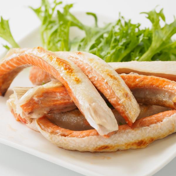天然 紅鮭ハラス (スティック) 200g 加熱用 未調理