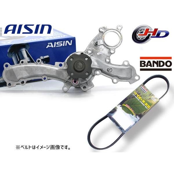 アイシン AISIN ウォーターポンプ / バンドー 外ベルト セット■適合車種■メーカー　トヨタ車種　クラウン 型式　GRS200 GRS201年式　H20.02〜H24.12備考　−ウォーターポンプ　WPT-137　16100-3943...