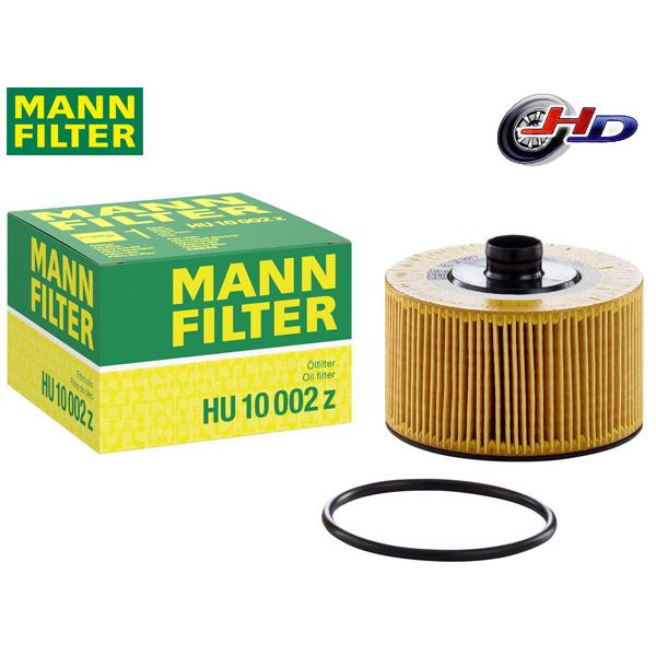 ルノー ルーテシア RH4B オイルフィルター オイルエレメント MANN FILTER 輸入車用 外車 HU10002Z H26.12〜R02.02