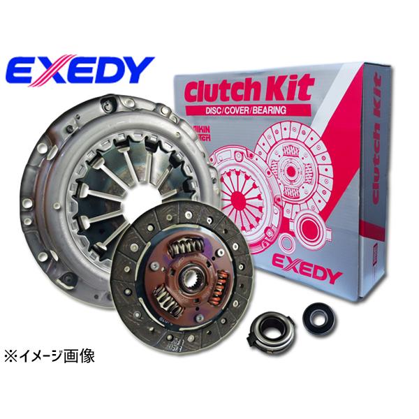 クラッチ 4点 キット いすゞ エルフ GE-NHR69 H12.12〜 ISK027 EXEDY カバー ディスク ベアリング 送料無料