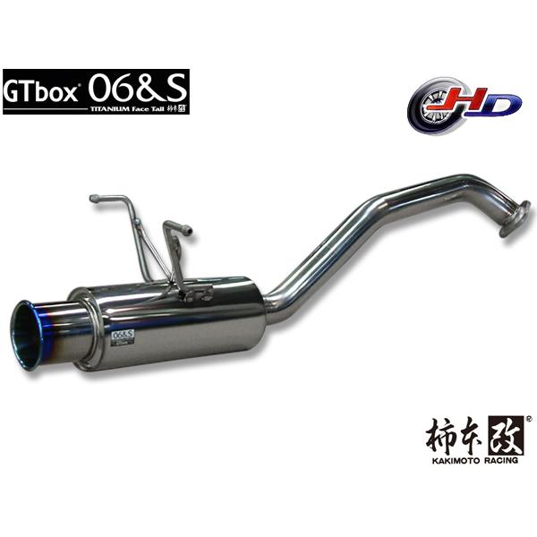 柿本改 柿本 マフラー GTbox 06&S フィット DBA-GK3 1.3 NA 13/9〜20/2