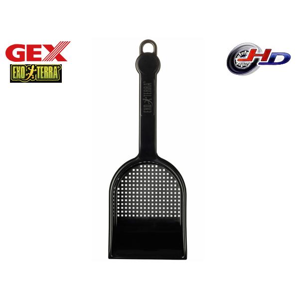 EXO TERRA ナノスコップコンパクトサイズでメンテナンスに便利レイアウトを組んでいても使いやすいコンパクトサイズで、フンや汚れなど日常のメンテナンスに便利。床材をならす際にもお使いいただけます。【商品使用時サイズ】 約幅6×奥行3×高...