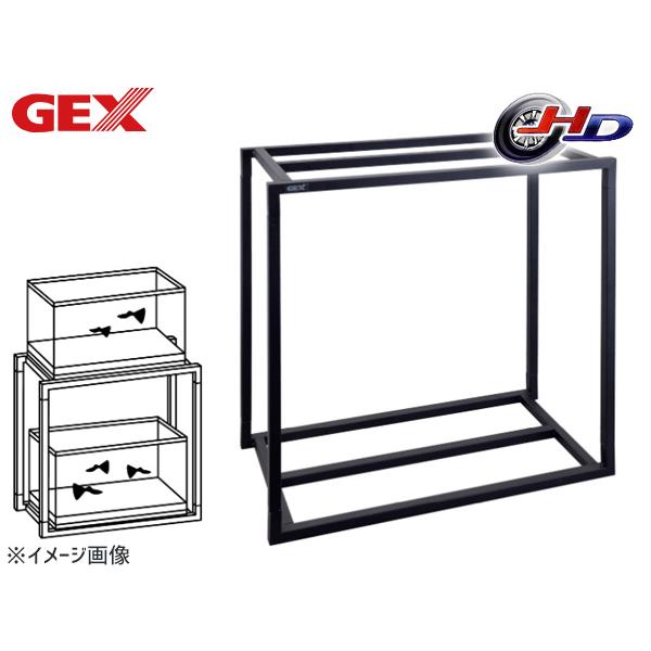 他サイト： GEX アクアラックスチール600 ブラック 熱帯魚 観賞魚用品 水槽 水槽台 ジェックス 同梱不可 送料無料の商品画像