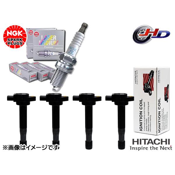 セレナ C26 NC26 FC26 FNC26 FPC26 FNPC26 NGK 正規品 レーザー イリジウム プラグ 90565 4本 Astemo (旧日立) イグニッションコイル U17N01-COIL 4本