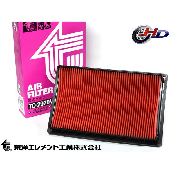 東洋エレメント エアーエレメント TO-2970V■エアーエレメントとは…エンジンに吸い込まれる空気をろ過するフィルターの働きをします。空気に含まれるゴミや粉塵を吸収するため、定期的な清掃や交換が必要です。汚れた状態で使い続けると、エンジン...