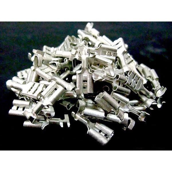 Astemo (旧日立) アステモ 250ファストンソケット 1袋 100個入 適用電線0.75〜2.00sq 圧着ターミナル B-35 メール便 送料無料