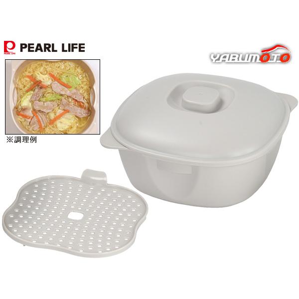 レンジで作る ラーメン鍋 HC-1416 電子レンジ専用 インスタント 拉麺 焼きそば かんたん 日本製 パールライフ パール金属