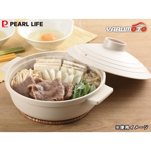 レンジで作る 寄せ鍋 HC-1418 電子レンジ専用 レシピ付 便利 すき焼き うどん かんたん 日本製 パールライフ パール金属