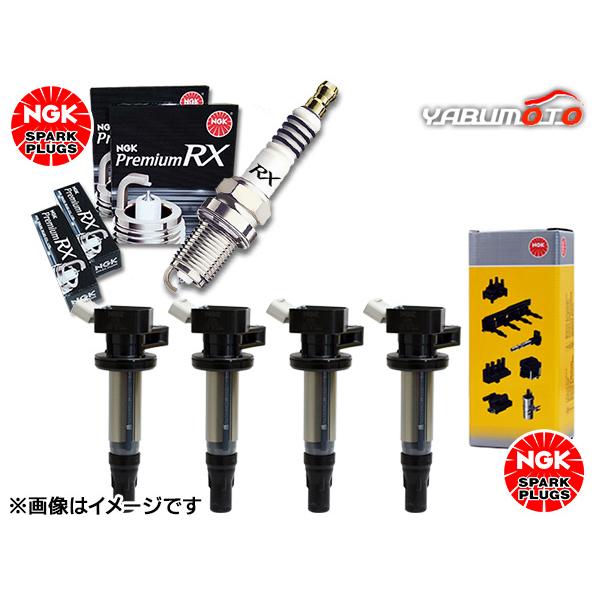 アルファード ヴェルファイア AGH30W AGH35W NGK 正規品 プレミアム RXプラグ 92294 4本 NGK イグニッションコイル 4本 H27.01〜R05.06