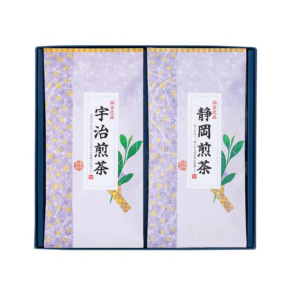 芳香園製茶 産地銘茶詰合せ 宇治煎茶 静岡煎茶各100g×各1 HES