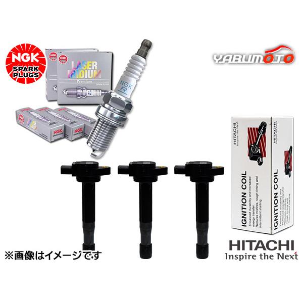 タンク ルーミー M900A M910A NGK レーザー イリジウム プラグ 96660 SILKAR6G11G 3本 Astemo (旧日立) コイル U22T02-COIL 3本 正規品