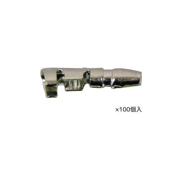 Astemo (旧日立) アステモ ギボシ形プラグ 1袋 100個入 適用電線0.50〜2.00sq 圧着ターミナル B-1 メール便 送料無料