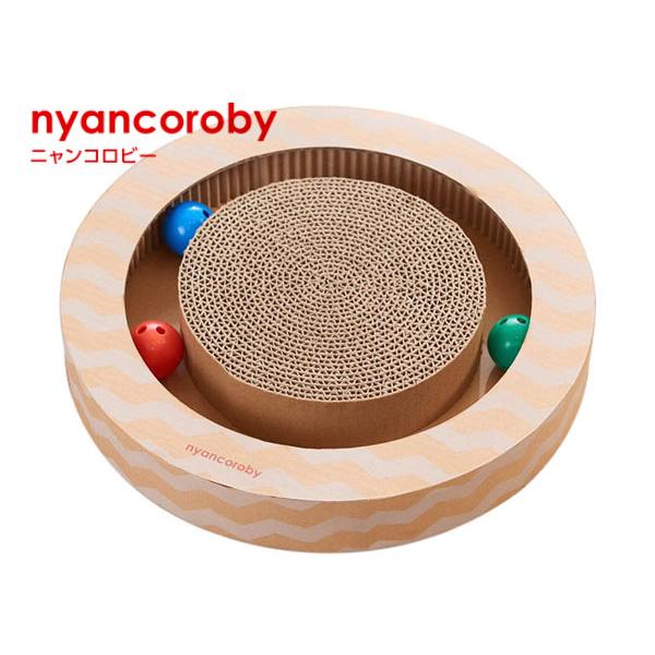 愛猫たちが最高に楽しめるように開発された愛猫専用の爪とぎ付きボールトーイです。 サークルをくるくるまわるボールを追いかけて遊びます。3色のボールは猫にも色の違いを目で見て分かるカラフルな色を採用。赤色と青色のボールには鈴が入っていて鈴の音が...