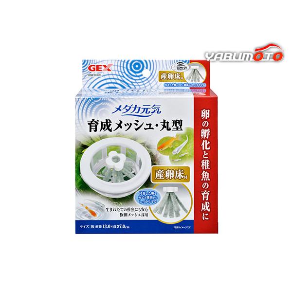メダカ元気育成メッシュ丸型産卵床付卵の孵化と稚魚の育成に最適容器に浮かべて産卵と繁殖を楽しめるしっかりメッシュの育成ケースです。通水性が高く丈夫なメッシュを使っているので、汚れてもゴシゴシ洗えて清潔に使い続けられます。卵のお守り産卵床1個付...