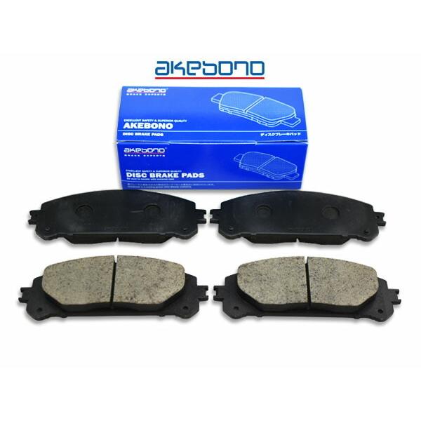 ハリアー ZSU60W ブレーキパッド フロント アケボノ 4枚セット 国産 akebono H29.06〜