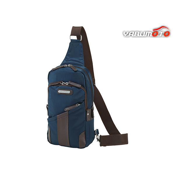 ユミ カツラ ボディバッグ ネイビー メンズ YK-NN02G NAVY
