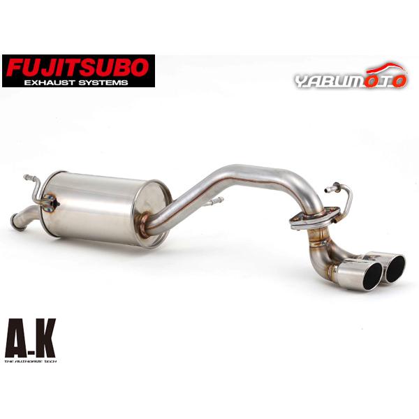 フジツボA-K 　ワゴンRラパンターボ　　　　　　　　　　　車検対応マフラー FUJITSUBO（フジツボ） マフラー A-K エーケー MH23S ワゴンR