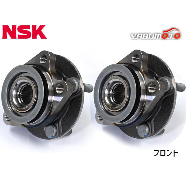 キューブ Z12 ハブベアリング 左右 2個セット フロント NSK H20.11