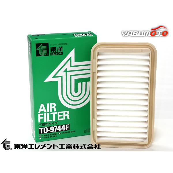 ツイン EC22S エアエレメント エアー フィルター クリーナー 東洋エレメント ターボ無 H15.01〜H17.12