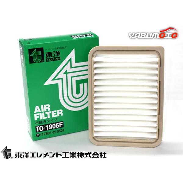 ノア ZRR70W ZRR70G エアエレメント エアー フィルター クリーナー 東洋エレメント H19.06〜H26.01