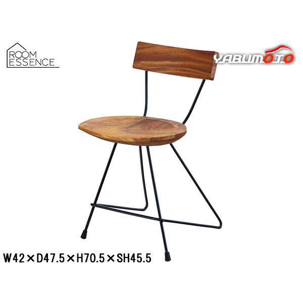 東谷 （あずまや） ジェラルド ウッドチェア ブラウンシンプルでスッキリとしたフォルムはラフなスタイルにぴったりのダイニングチェアメーカー：東谷 （ あずまや AZUMAYA ）品番：JW-108商品名：ジェラルド ウッドチェアカラー：ブラ...