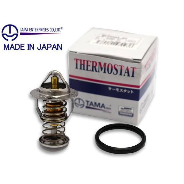 ミラ イース LA300S LA310S サーモスタット パッキン付 多摩興業 温度調節 国内メーカー WV44DAA-84 :WV44DAA-84-08:キャッスルパーツ 通販 多摩興業 サーモスタット ガスケット付 WV44DAA-84 84℃開弁 出荷締切18時 ルクラ プレオ ステラ シフォン 16340-B2010