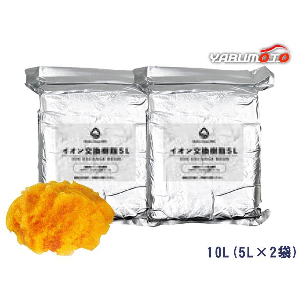 Hydro Clean Pro用イオン交換樹脂 10L 5L×2袋 ハイドロクリーンプロ 洗車 純水器 詰め替え用 ION 真空包装 メーカー直送 送料無料