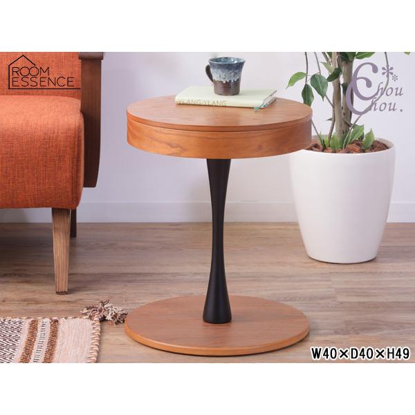 東谷 （あずまや） サイドテーブル ブラウン天板下にスペースのあるサイドテーブル。収納スペースがあることで天板上を広く使うことが可能に。メーカー：東谷 （ あずまや AZUMAYA ）品番：PT-616商品名：サイドテーブルカラー：ブラウン...