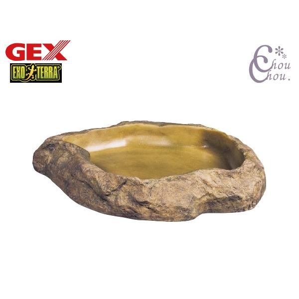 EXO TERRA フィーディングディッシュ S PT2811爬虫類・両生類用のえさ皿自然の岩をイメージしたテラリウムにぴったりな爬虫類・両生類用のえさ皿です。内側はお手入れしやすく、バクテリアが発生しにくいよう設計。大きな爬虫類でもひっく...